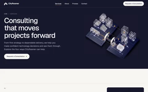 Services page